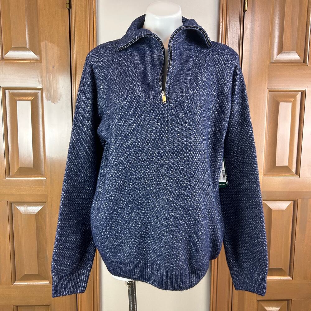 Alesbury Quarter Zip Men’s sweater size large NWT